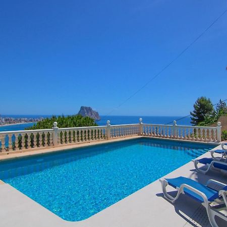 Villa Con Piscina Y Vistas Al Mar - Mar 27 H 칼페 외부 사진