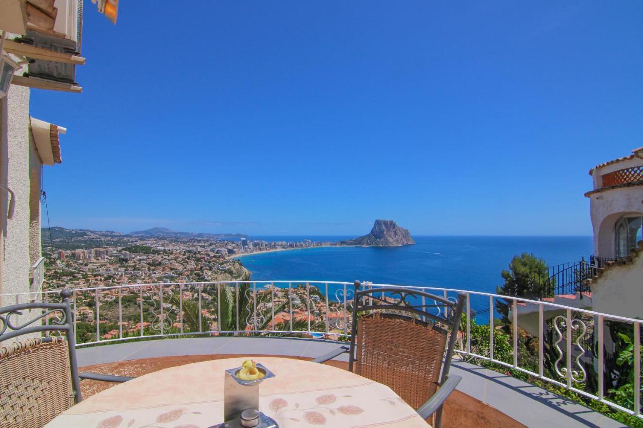 Villa Con Piscina Y Vistas Al Mar - Mar 27 H 칼페 외부 사진
