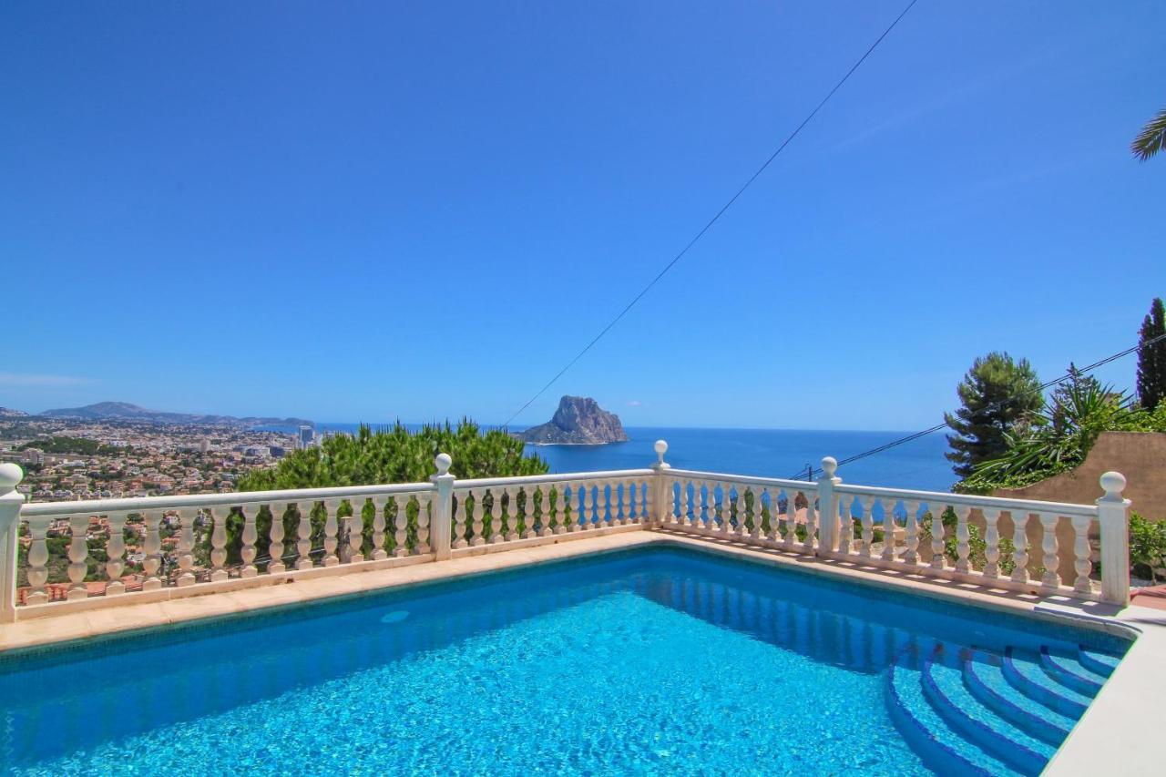 Villa Con Piscina Y Vistas Al Mar - Mar 27 H 칼페 외부 사진
