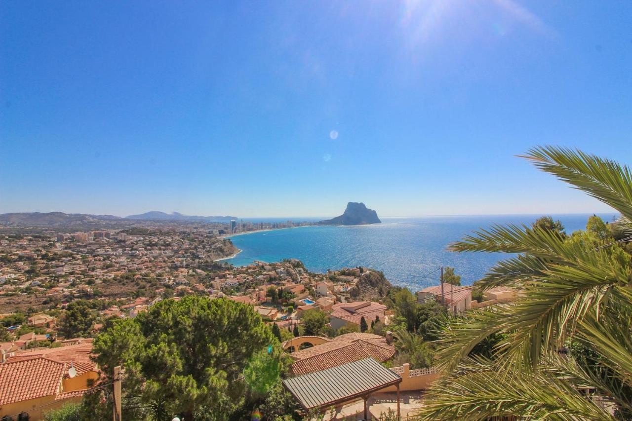 Villa Con Piscina Y Vistas Al Mar - Mar 27 H 칼페 외부 사진
