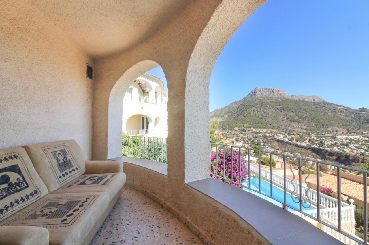 Villa Con Piscina Y Vistas Al Mar - Mar 27 H 칼페 외부 사진