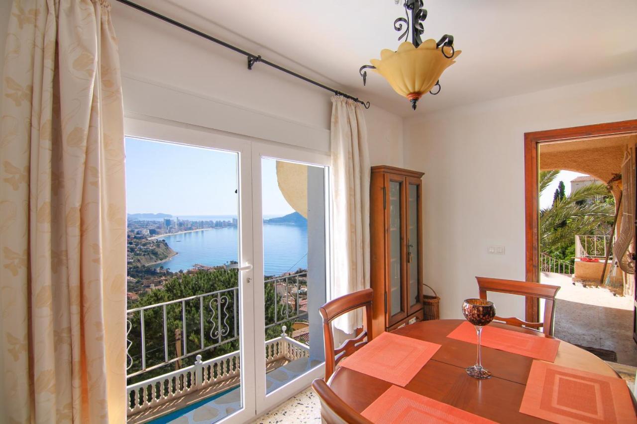 Villa Con Piscina Y Vistas Al Mar - Mar 27 H 칼페 외부 사진